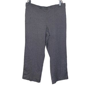 Alfred Dunner Houndstooth Classic Fit Trousers Women 18 Old Luxury‎ Office Work